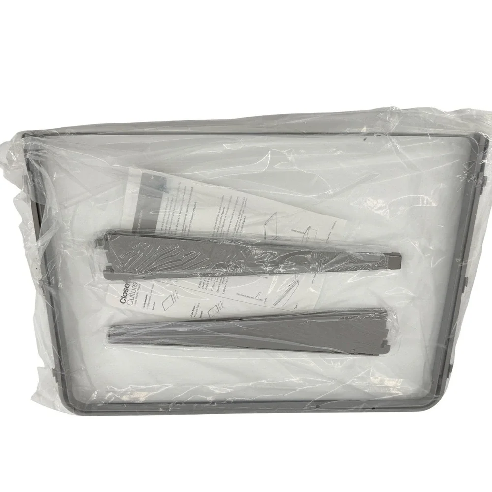 Closet Culture Basket Surround‎ Kit Champagne 0335-SRND-SG with Brackets New